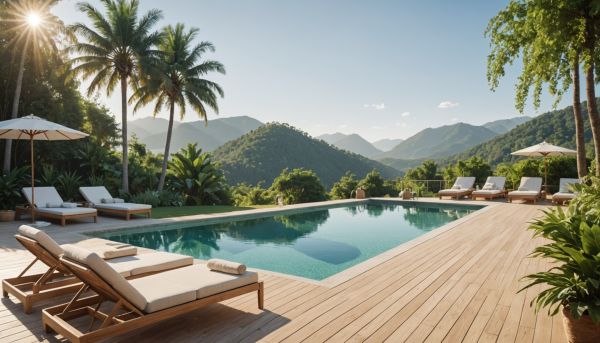 Des vacances nature avec piscine pour se ressourcer