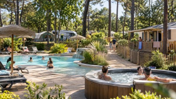 Profitez d'un séjour relaxant en camping en Vendée avec spa