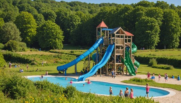 Campagne en bretagne : découvrez le parc aquatique du cabellou