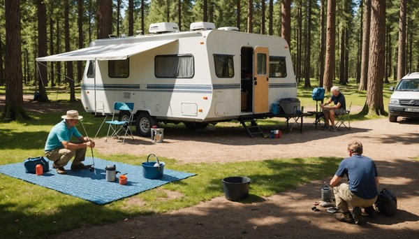 Conseils pour réussir son installation en tente ou caravane